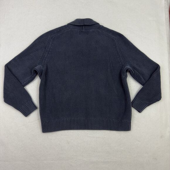 Duluth Trading Co Shawl Collar Cotton Cardigan Sweater XL - Picture 4 of 8